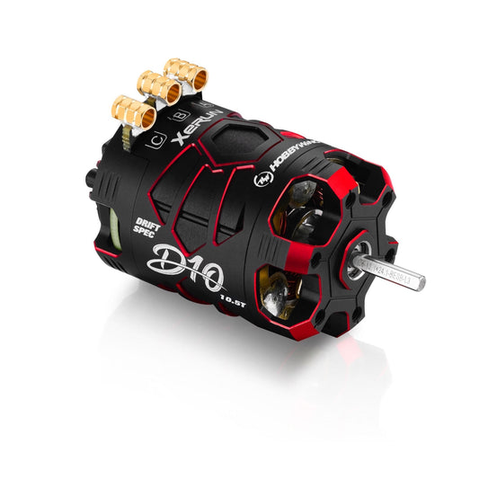 Image of Xerun D10 Drift Motor - 10.5T, 4600kv, Passion Edition