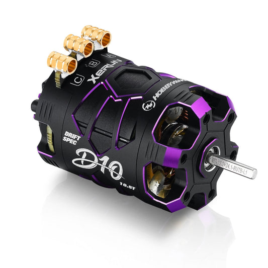 Image of Xerun D10 Drift Motor - 10.5T, 4600kv, Spirit Edition
