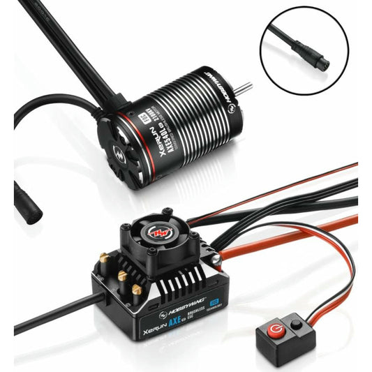 Image of XeRun FOC 1400kV Brushless Motor/ESC Combo AXE540L R2 for Rock Crawlers 