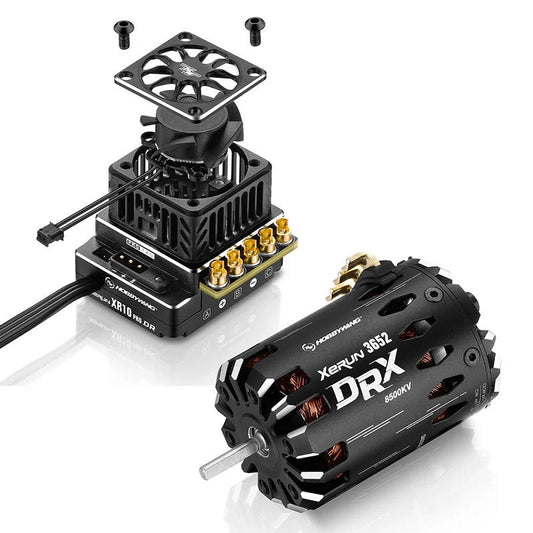 Image of XeRun XR10 ESC + DRX3652 8500KV Motor Combo