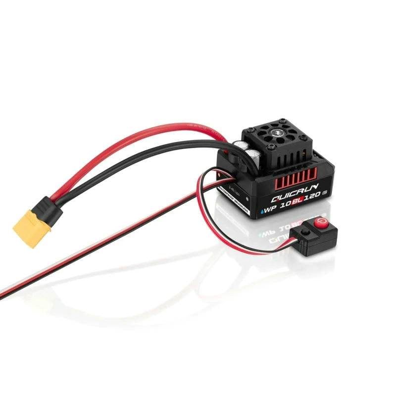 Image of HobbyWing Quicrun G2 10BL120 Brushless ESC w/3150kV 3660 Motor Combo