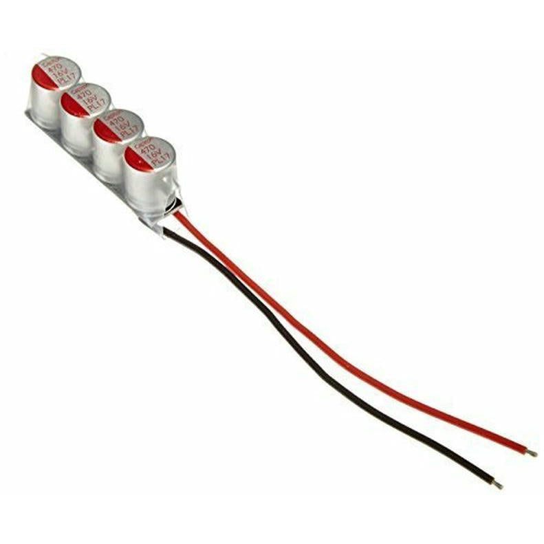 Image of HobbyWing XeRun Electronic Speed Controller (ESC) Upgraded 4-Capacitor Module