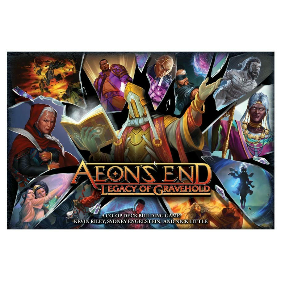 Image of Aeon's End Legacy of Greyhold Board Game by Indie Cards & Games IBCAELG1