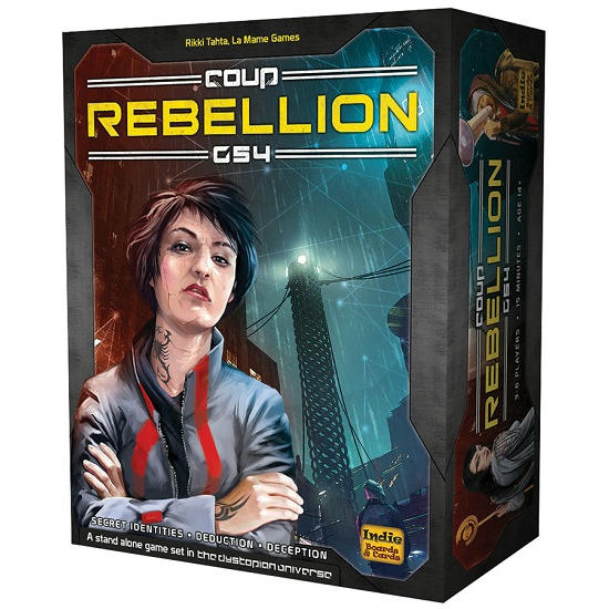 Image of Coup: Rebellion G54 Card Game by Indie Boards and Cards IBCG541