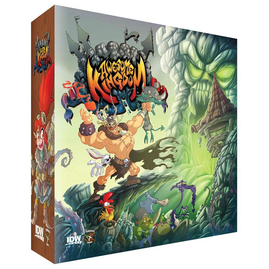 Image of Awesome Kingdom: The Tower of Hateskull Board Game IDW00898