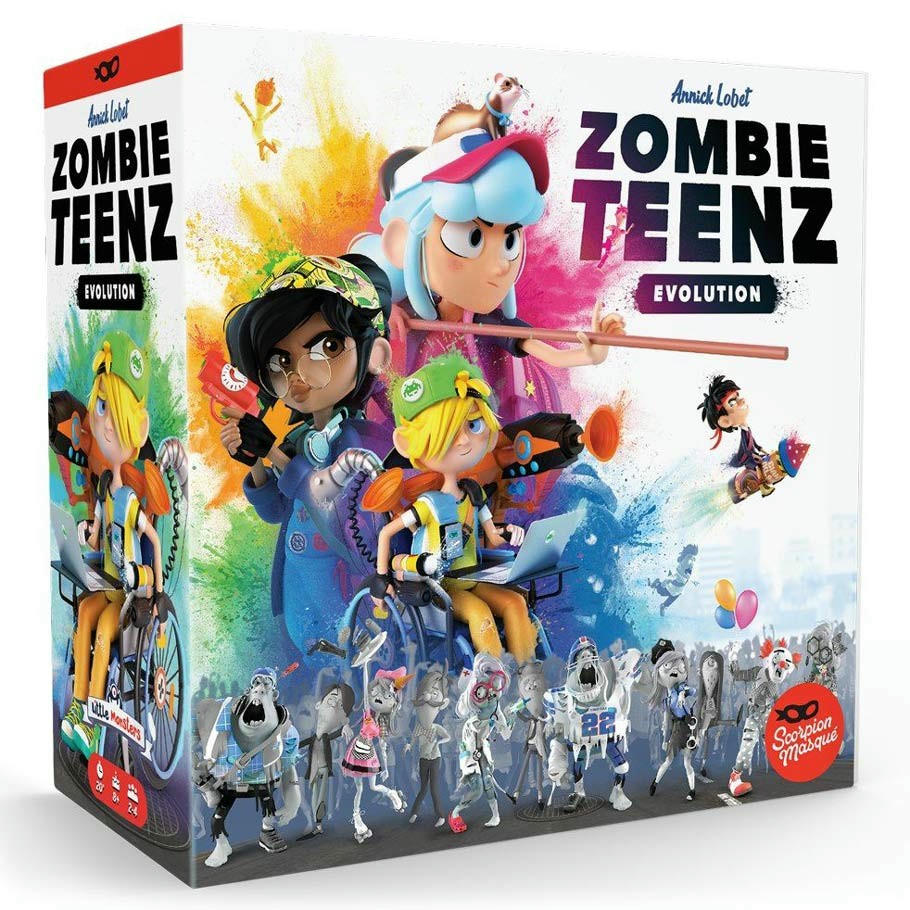 Image of Zombie Teenz Revolution Board Game Iello Games IEL00106 Teens