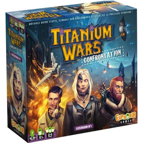 Image of Titanium Wars: Confrontation Expansion Set by Iello/Euphoria Games IEL51164