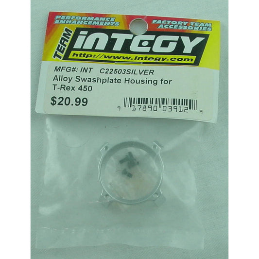 Image of Align T-Rex 450 Helicopter Silver Alloy Swashplate Housing by Integy C22503S
