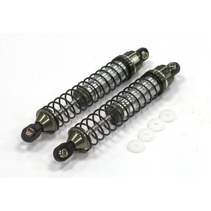 MSR11 Rock Crawler Shock Set (2), 108mm, Silver