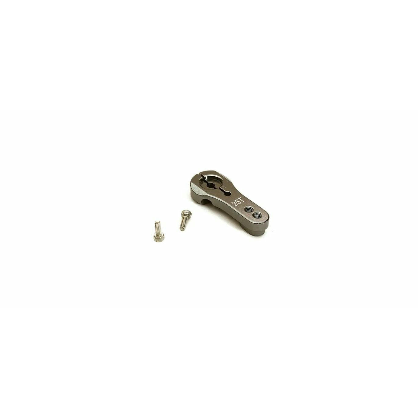 Image of Gunmetal V2 Aluminum Clamping Type Alloy Servo Horn for Futaba 25T r=20 & 24mm)