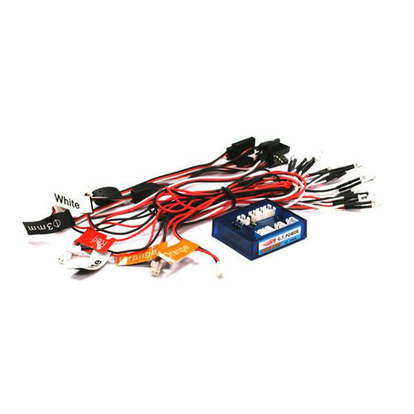 Image of Type II G.T. Power R/C CAr Complete LED Light Kit w/ Control Box Module C23455