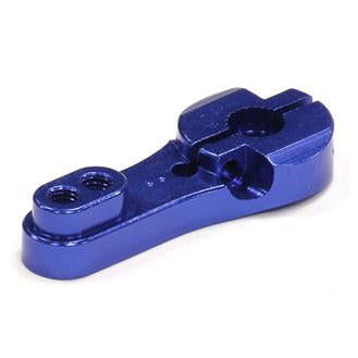 Image of Blue Aluminum Clamping Type Alloy Servo Horn for Hitec 24T (r=20 & 24mm) C23743