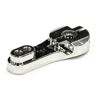 Image of Silver Aluminum Clamping Type Alloy Servo Horn for Futaba 25T (r=20 & 24mm) 