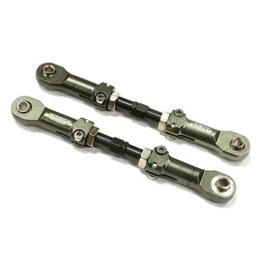 Image of Traxxas 4x4 Rustler/Slash Gunmetal Aluminum Rear Upper Linkage Set INTC25460