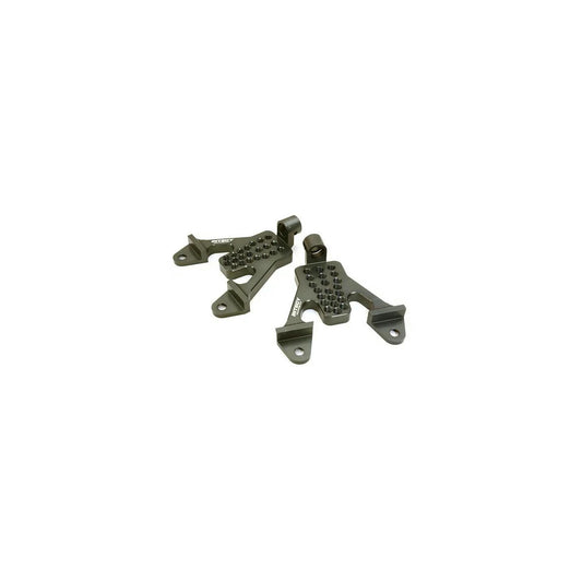 Image of Axial SCX10 Gunmetal Machined Aluminum Rear Shock Tower INTC26769GUN