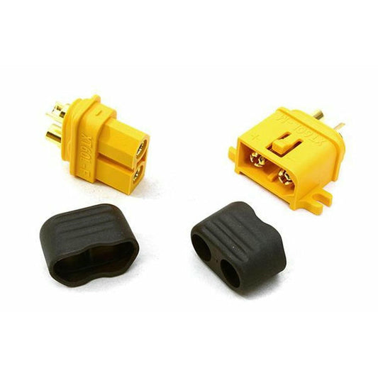 Image of XT60L Connectors (One Male/One Female, 3.5mm Plug) by Integy INTC26987