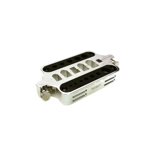 Image of Integy Silver Universal Connector/Plug Workstation Soldering Jig XT60/XT90/Deans