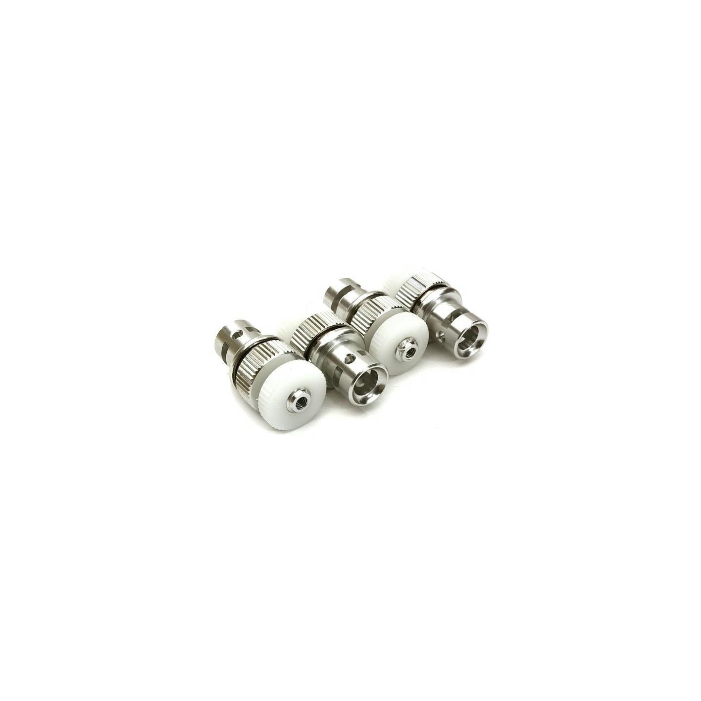 Image of Axial SCX10/SCX II Rock Crawler Silver Magnetic Body Mounts (4pcs) C27175SILVER