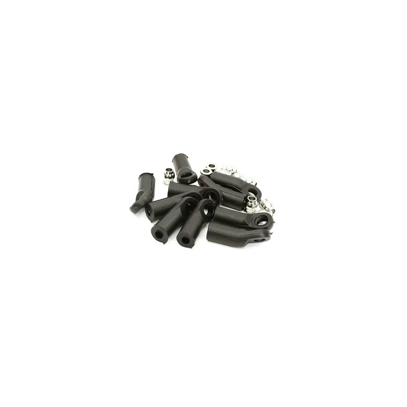 Image of M4 Size Angled 25mm Length Ball Ends Type Tie Rod Ends, w/ 3mm Ball Links C27398