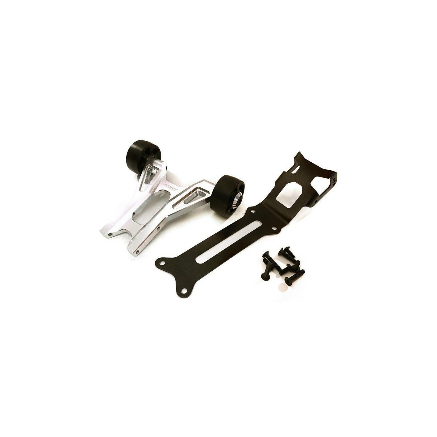 Image of Silver Aluminum Wheelie Bar for Traxxas X-Maxx by Integy INTC27985SILVER