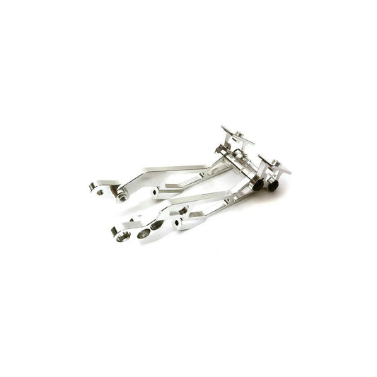 Image of Arrma Kraton 6S BLX V3 Billet Machined Silver Aluminum Wing Mount C28728SILVER