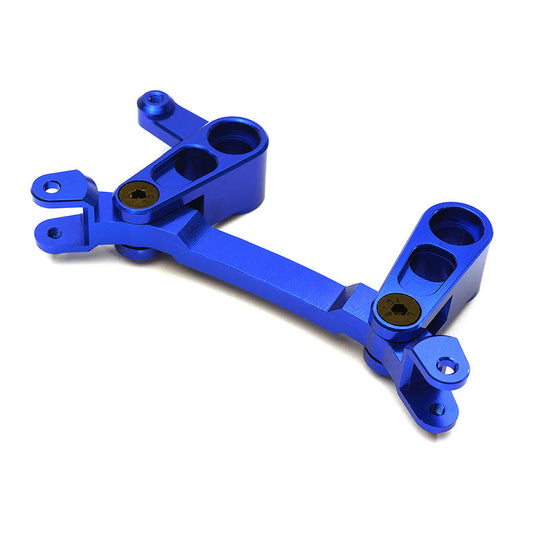 Image of Arrma Granite 4x4 3S BLX Blue Alloy Steering Bell Crank C28831BLUE AR340132