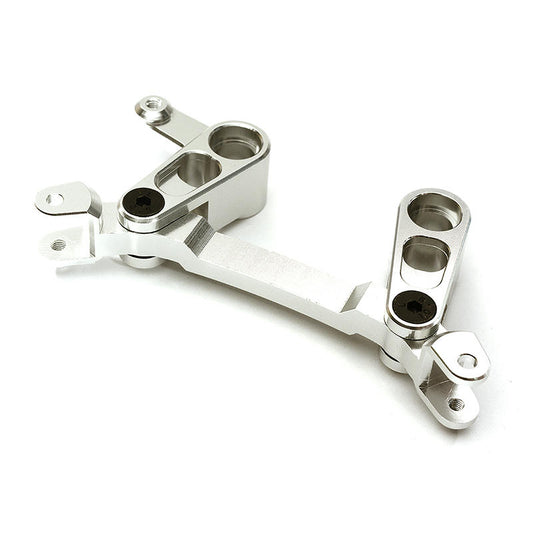 Image of Arrma Granite 4x4 3S BLX Silver Alloy Steering Bell Crank C28831SILVER AR340132