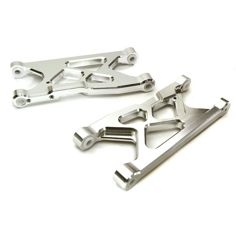 Image of Arrma Granite 4x4 3S Silver Aluminum Rear Suspension Arms INTC28863SILVER