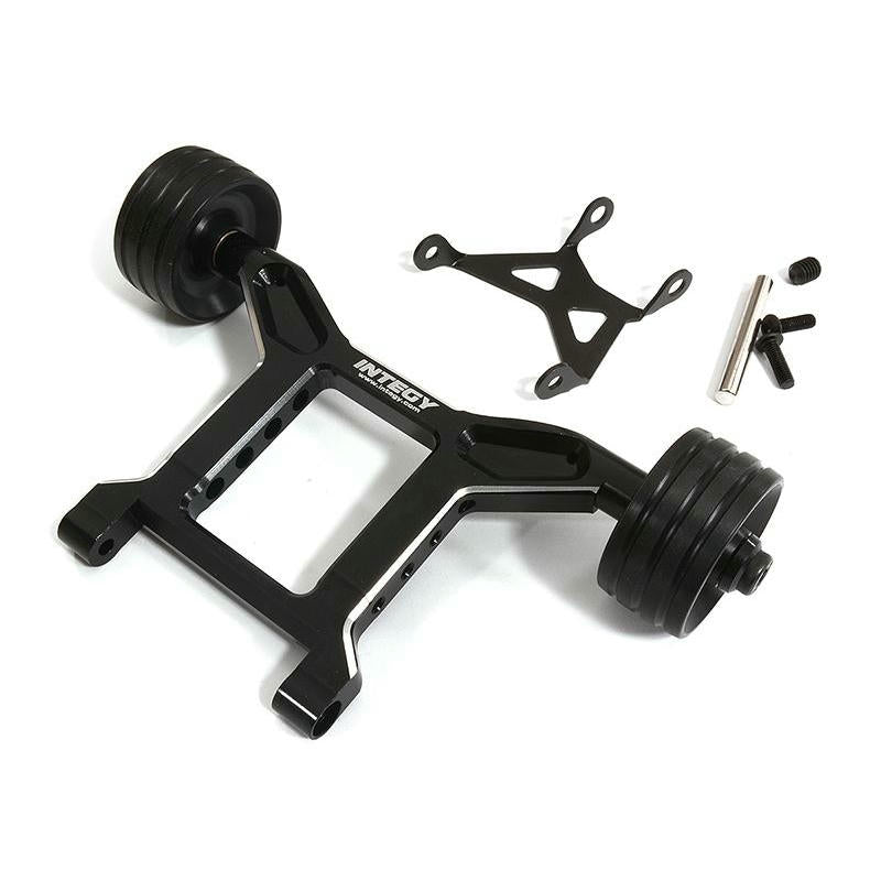 Image of Arrma Granite 4x4 3S BLX BLACK Aluminum Wheelie Bar 4WD INTC29008BLACK Integy