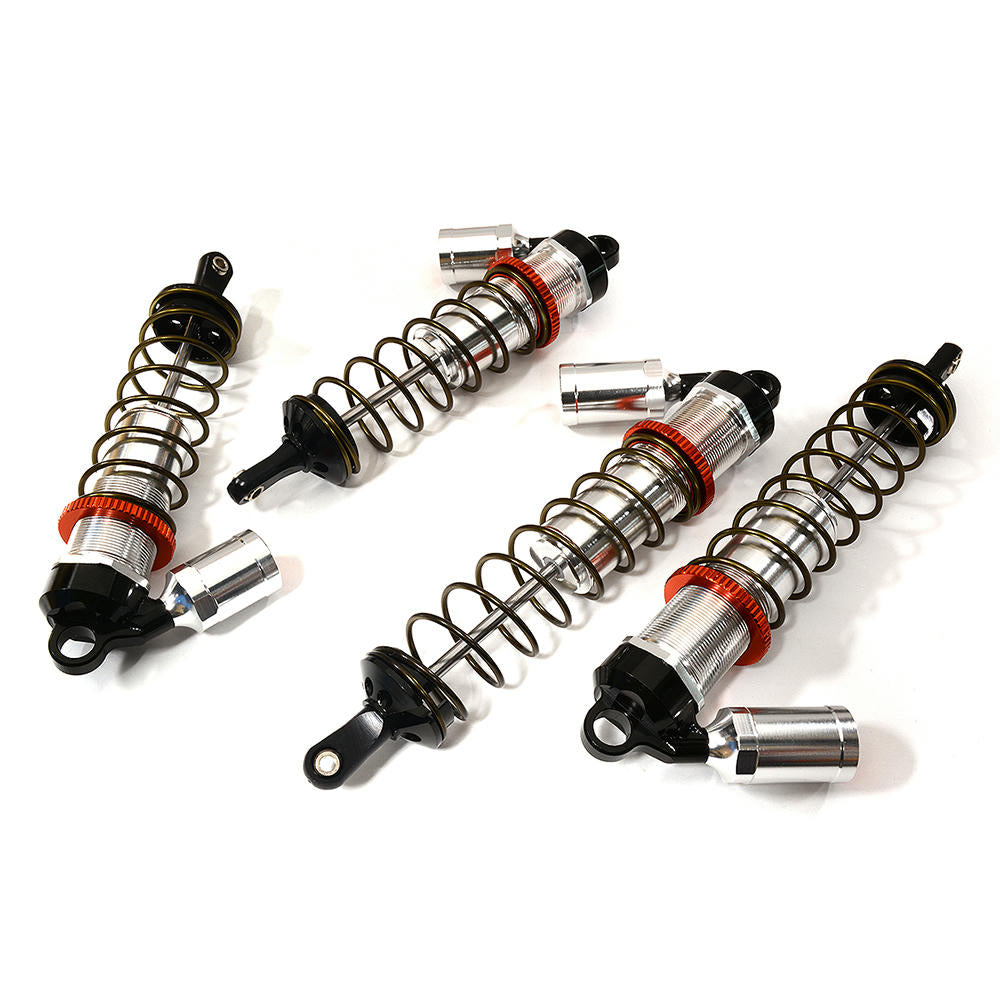 Image of Arrma Kraton 6S 1/8th Scale Truck SILVER Alloy Piggyback Shock Set C29089SILVER