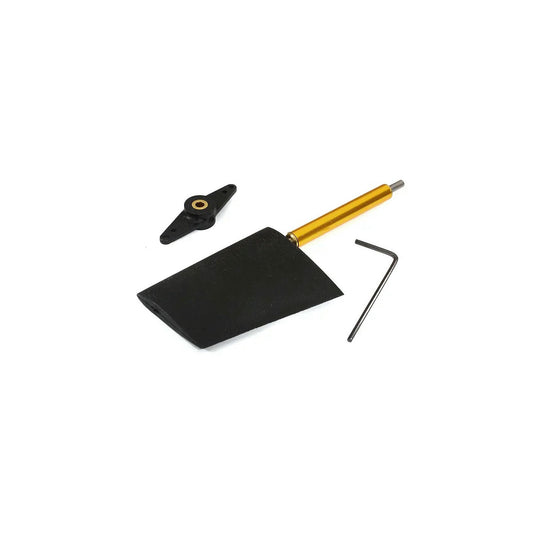 Image of RC Boat Nylon Rudder Assembly (H=52mm) w/Steering Arm Integy INTC29821