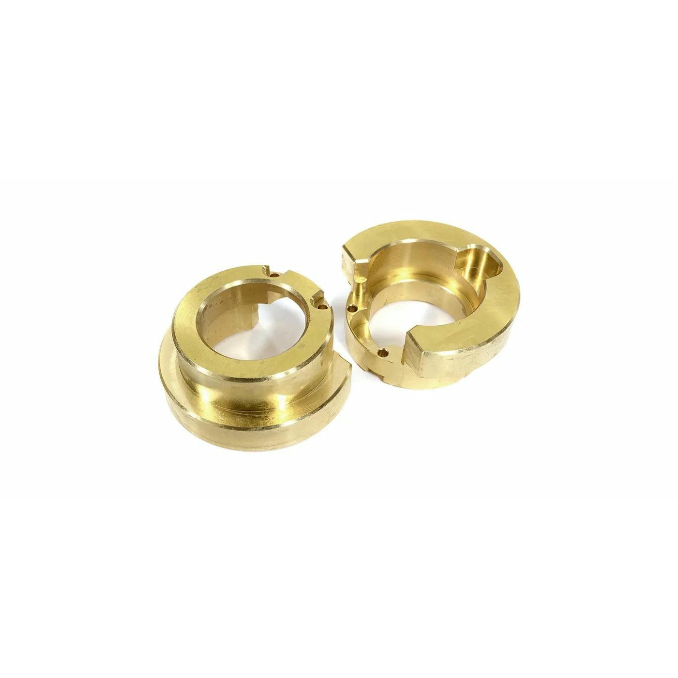 Image of 123g Machined Brass Alloy Add-on Weights (2pcs) Fits Traxxas 1/10 TRX-4 TRX4
