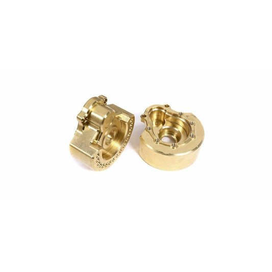 Machined Brass Alloy 93g Each Portal Cover (2) for Traxxas TRX-4 Scale Crawler