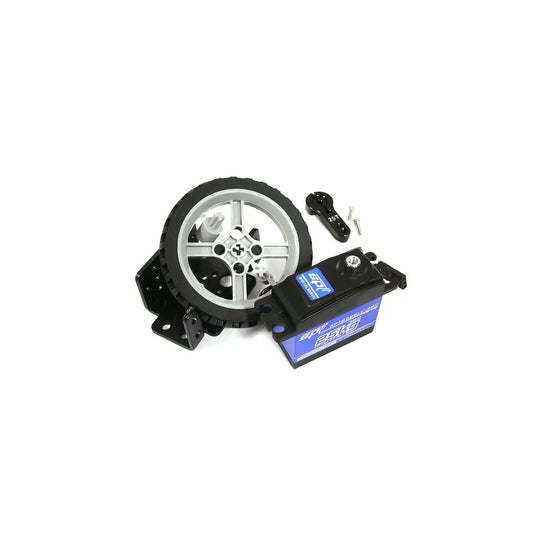 Image of Integy SPT5525LV-360 360 Deg Continuous Rotation 25kg Metal Gear Servo w/Wheel