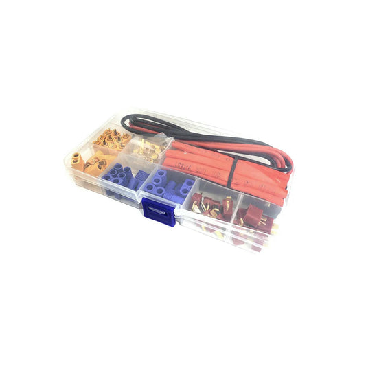 Image of Integy Wiring & Connector Kit EC3/T-Plug/XT60/16GA Wire/Shrink INTC30355