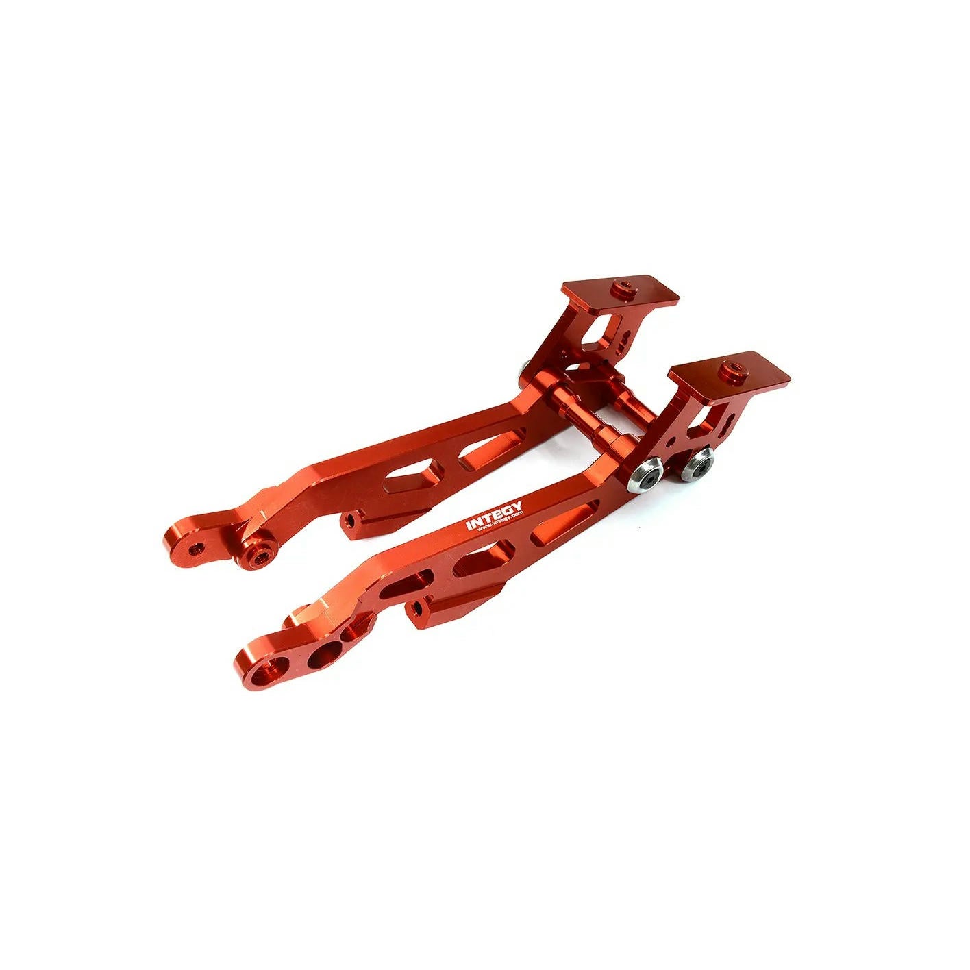 Image of Arrma Kraton 6S V5 Red Alloy Wing Mount Set by Integy INTC32009RED