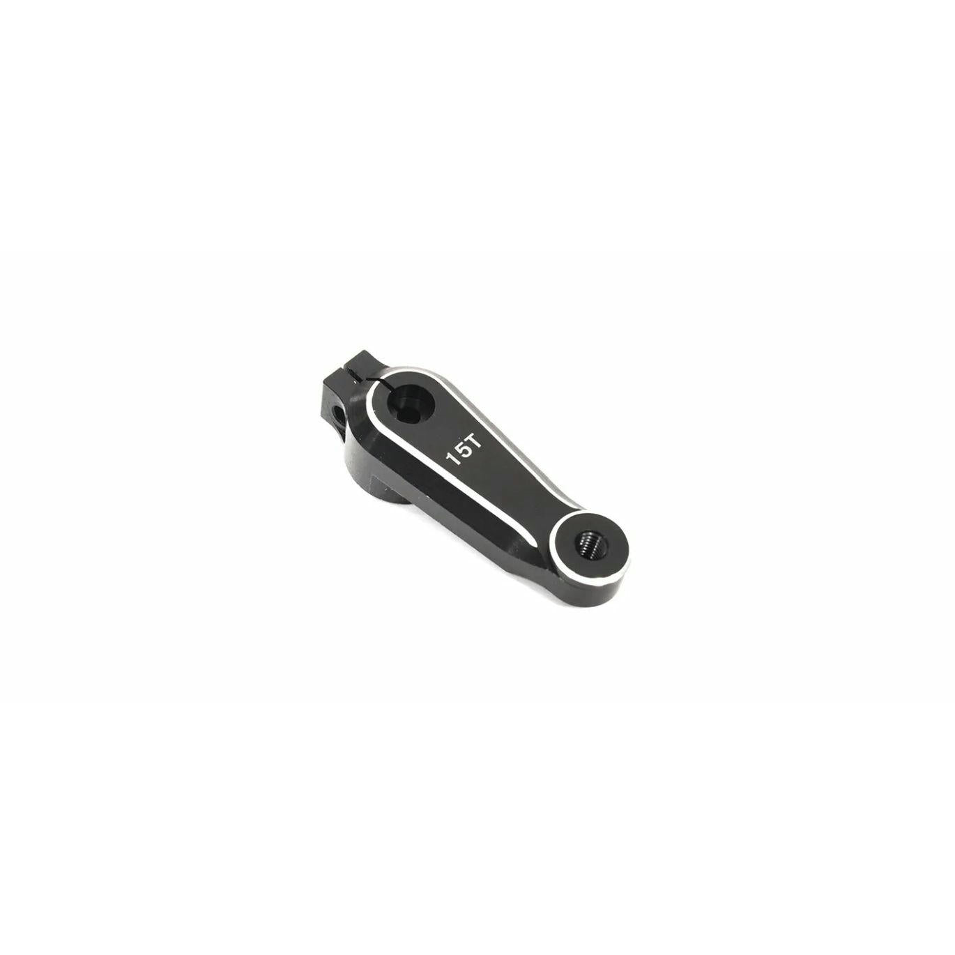 Image of Silver Aluminum 15T Steering Servo Arm/Horn Fits Axial SCX6 Rock Crawlers C32414