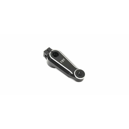 Image of Silver Aluminum 15T Steering Servo Arm/Horn Fits Axial SCX6 Rock Crawlers C32414