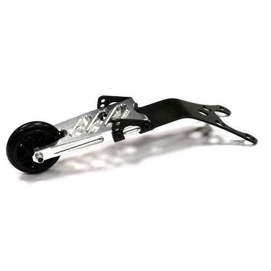 Image of HPI Savage X 4.6 Evolution 4 Silver Aluminum Wheelie Bar INTT6974SILVER