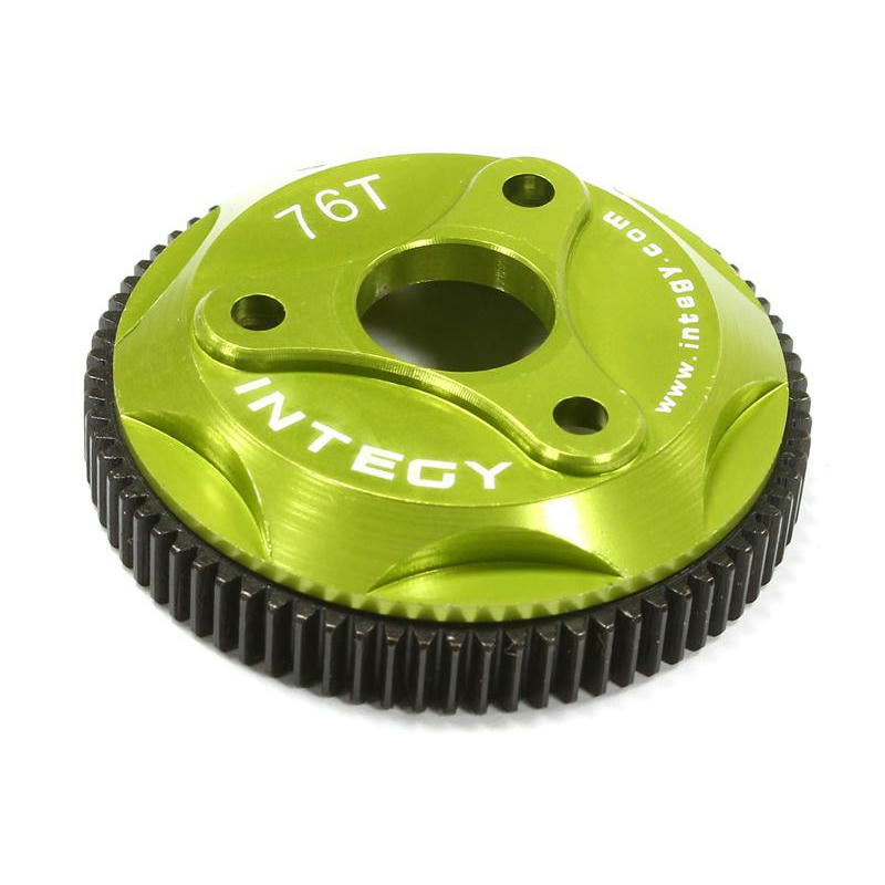 Image of Traxxas 2WD Slash/Rustler/Stampede GREEN 76T Spur Gear INTT8008GREEN