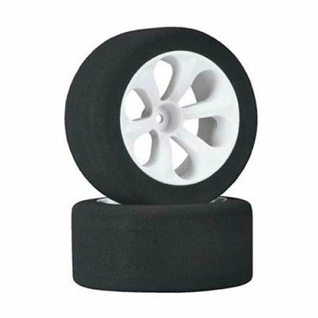 Image of Traxxas Stampede/Rustler Prism Pink Compound Foam Rear Racing Tires JACO JAC2050