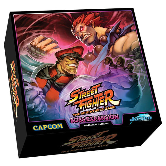Image of Street Fighter Miniatures Game: Bosses Expansion by Jasco Games JASMGSF02