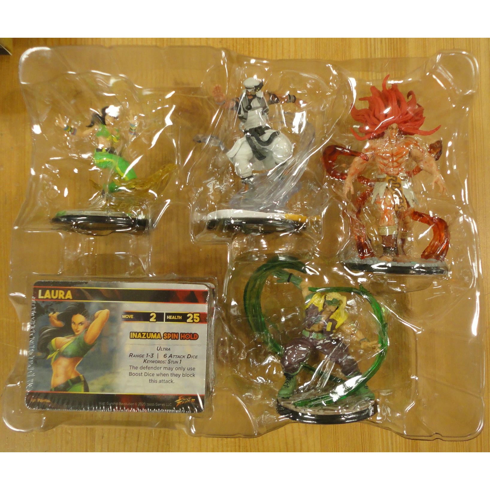 Image of Street Fighter Miniatures Game: V Characters Expansion by Jasco Games JASMGSF06