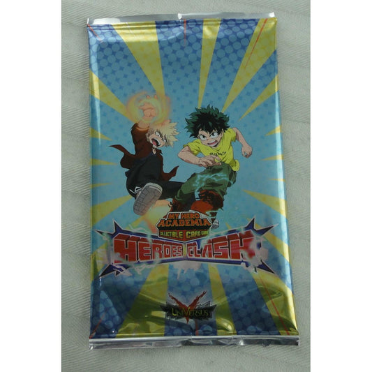 Image of Jasco My Hero Academia TCG Heroes Clash 10-Card Booster Pack JASUVS03A Heros