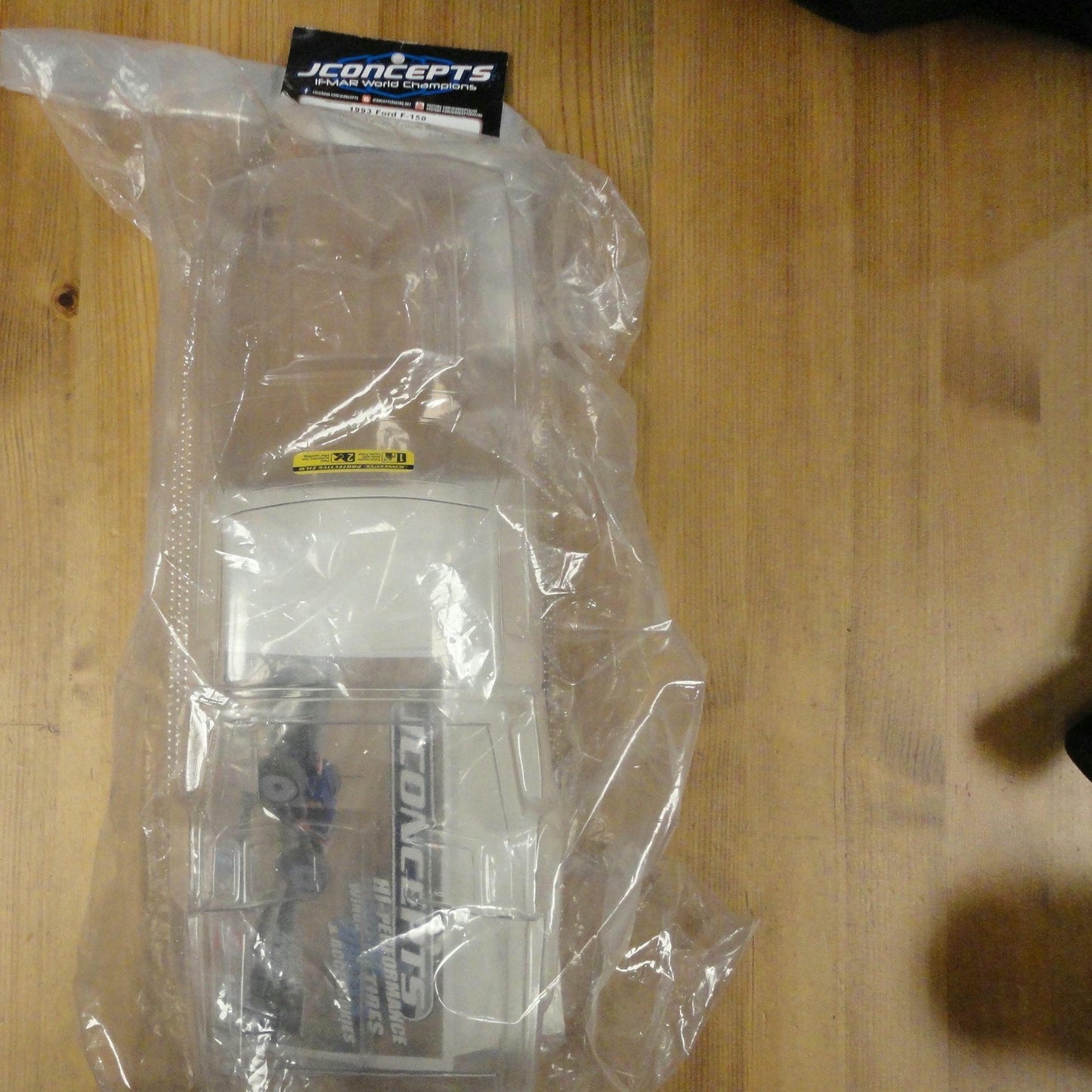 Image of J-concepts 1993 Ford F-150 unpainted body for Associated RC10T Stadium Truck