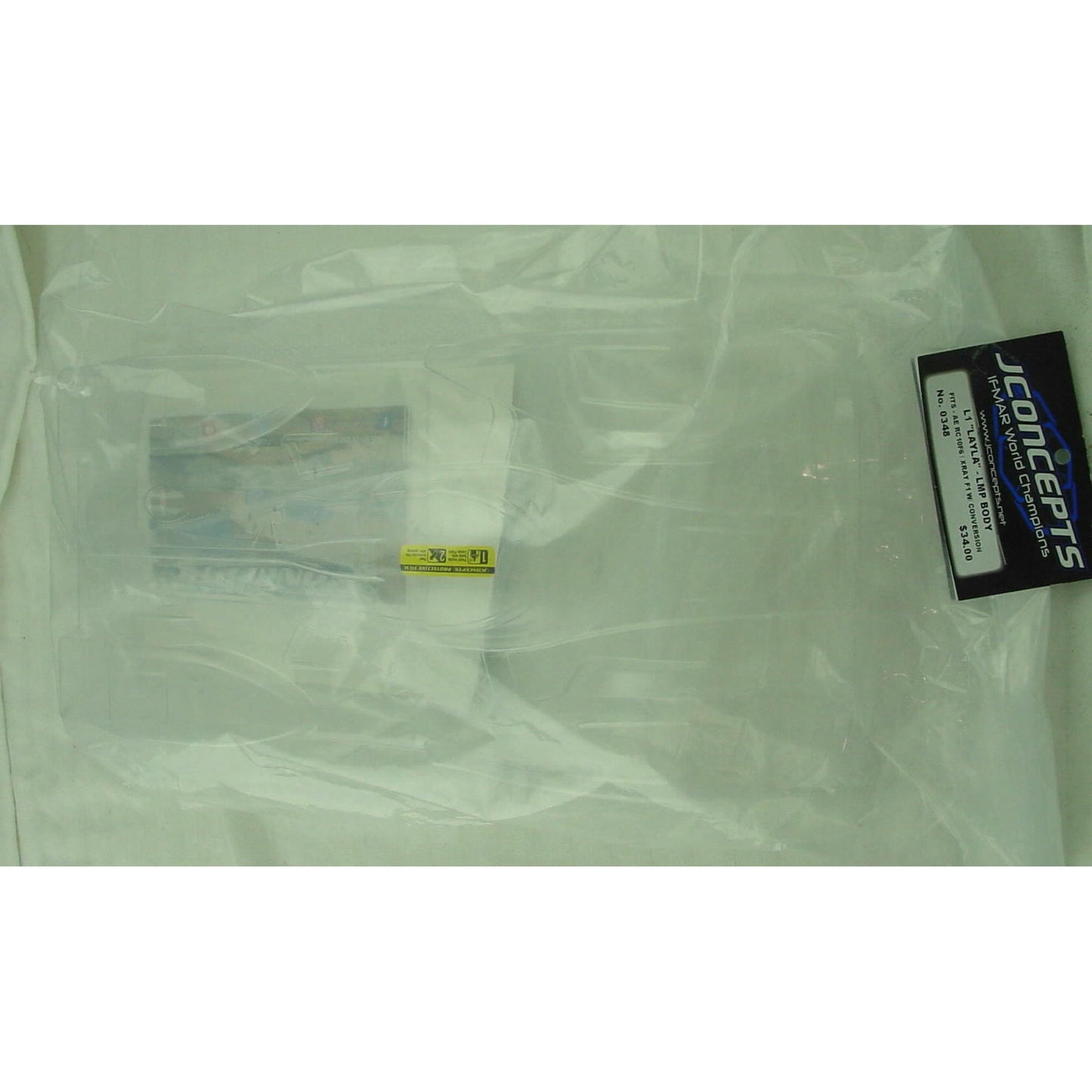 JConcepts, Inc. 1/10 L1 Layla LMP Clear Body: RC10F6, XRAY X1, JCO0348