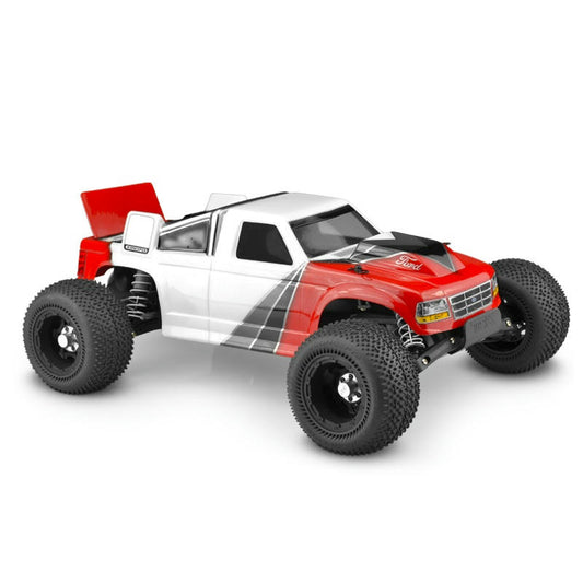 Image of JConcepts 1993 Ford F-150 Unpainted Body w/Spoiler fits Traxxas Rustler 2WD