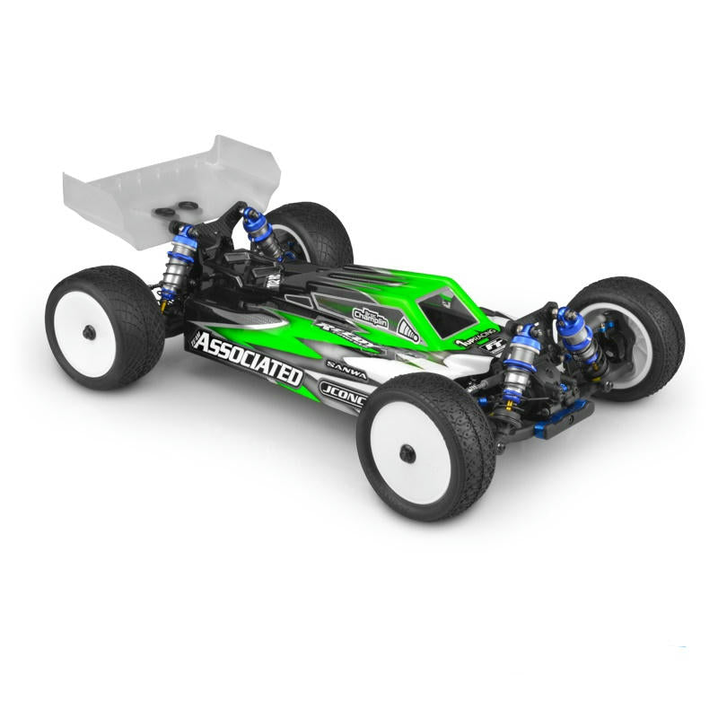 Image of J-concepts F2 Unpainted body for Associated RC10B7.4 w/S-Type Wing JCO0397
