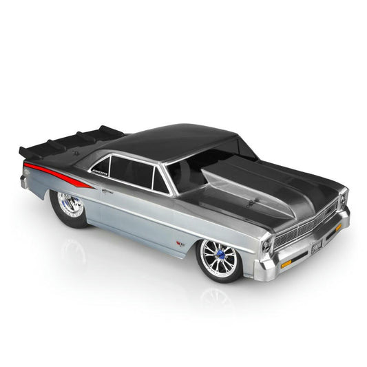 Image of 1966 Chevy II Nova (V2) Unpainted Short Course Truck SCT Body by J-Concepts