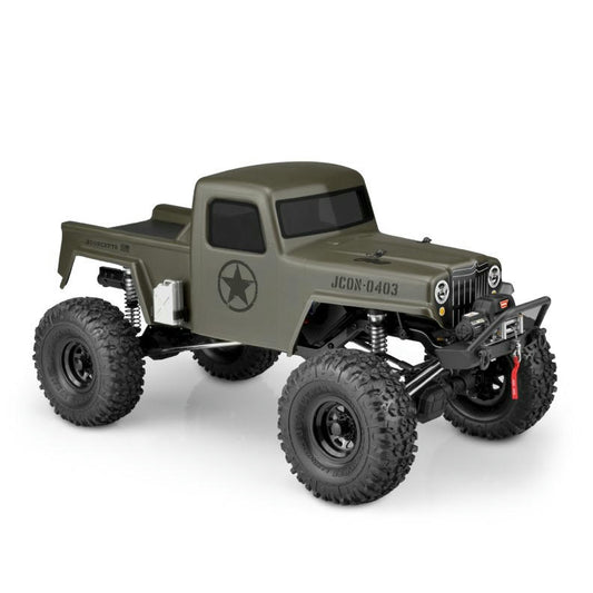 Image of JCI Creep Rock Crawler Truck Body (12.3 Wheelbase) UNPAINTED JCO0403 J-Concepts